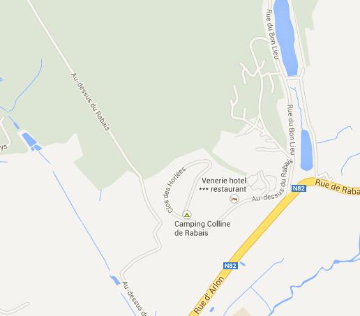 camping colline de rabais